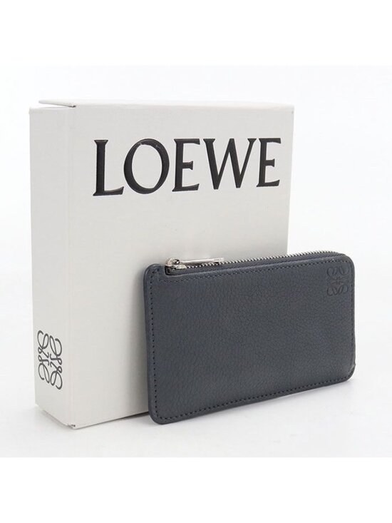 Loewe Other - Loewe Fragment Case Coin Card Holder Anagram Purse Soft Grain Calfskin